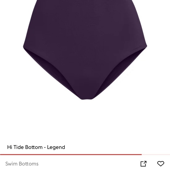 Left Of Friday Legend (deep purple) bikini. Hi tide Bottom and Sunday top - Picture 4 of 6